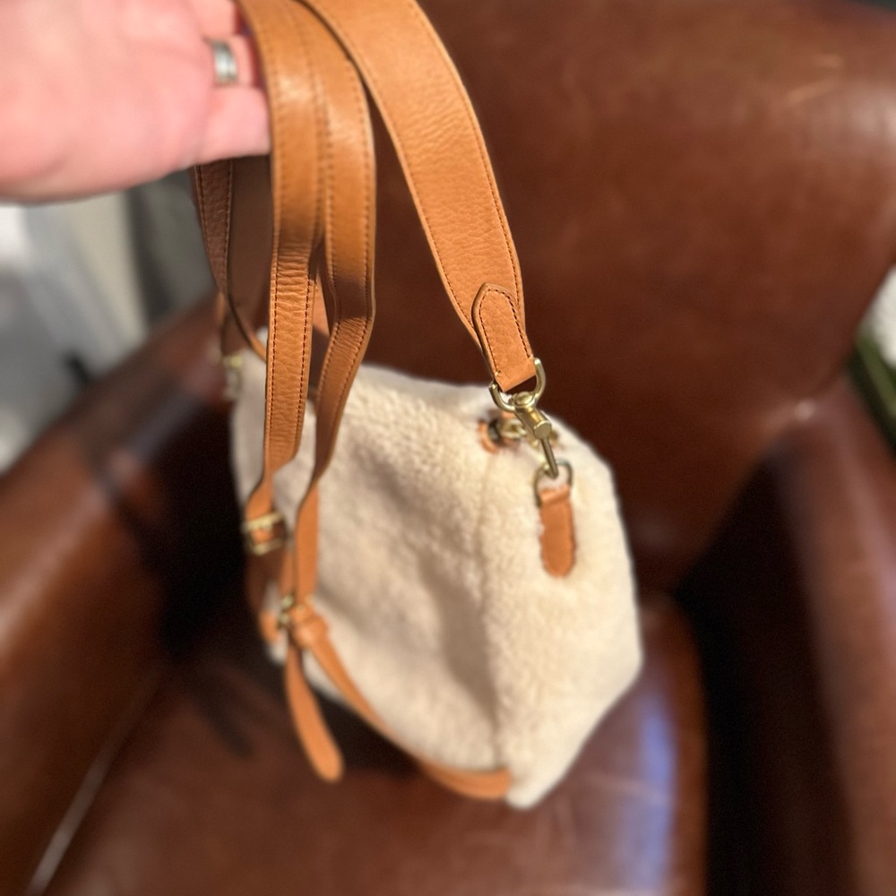 Shinola Mini Pocket backpack -oat/tan